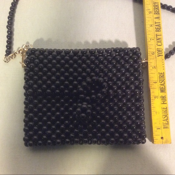 Vintage Beaded Crossbody Bag made In Italy - Picture 10 of 10